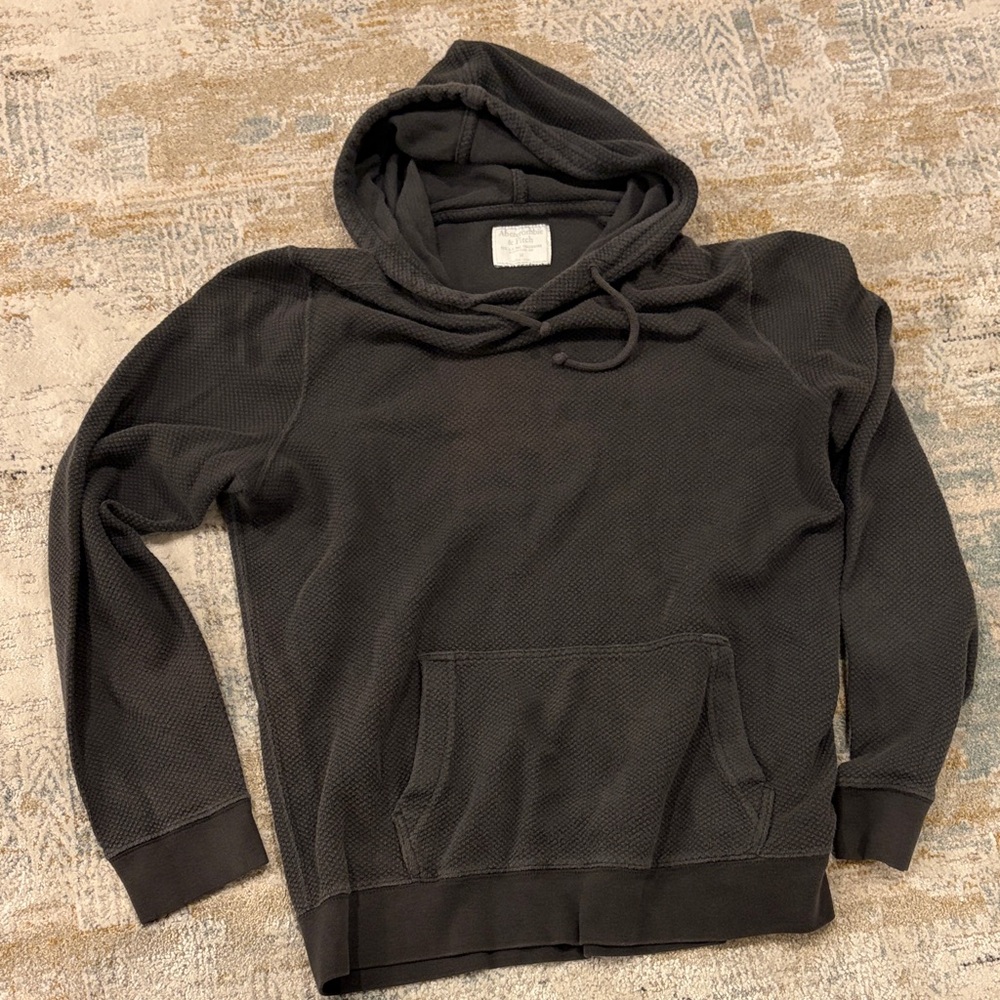 Abercrombie & Fitch Charcoal Hoodie Sweater